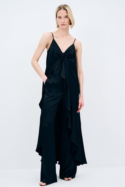 Mert Aslan Tie-Up Blouse