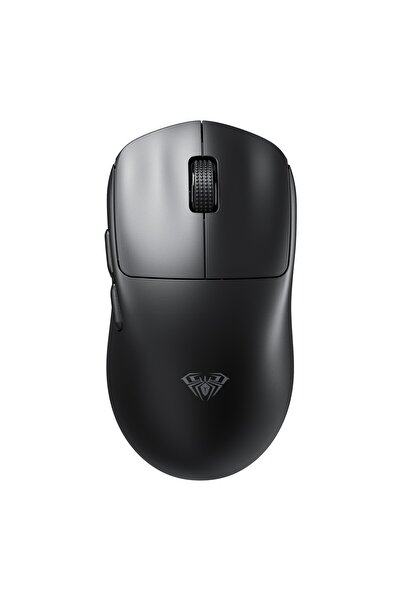 Sc800 лесен гејмерски глушец со Paw3395 сензор, 26000 DPI, 8000Hz, жичен и безжичен, црн