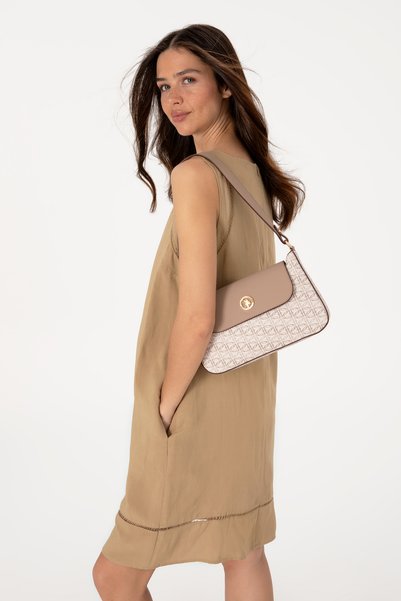 Women's Beige Shoulder Bag 50293707 -Vr011