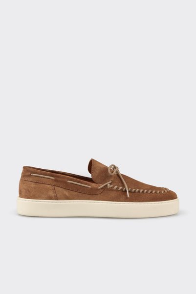 Camel Leather Men's Casual Shoes