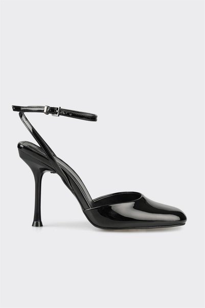 Black Women's Stiletto Heel Heeled Shoes