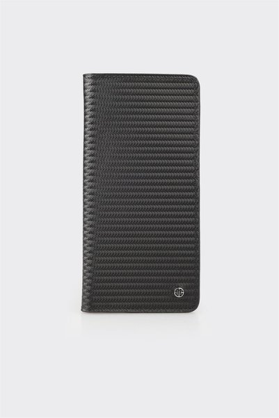 Black Leather Men's Wallet
