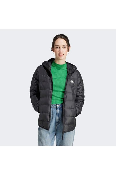Essentials Light Down Hooded Jacket