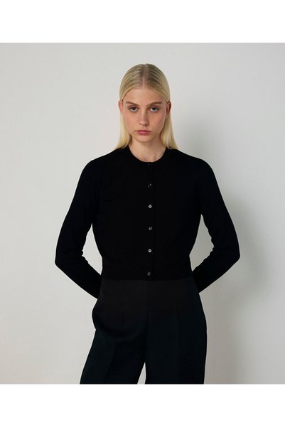 BASIC WOOL KNIT CARDIGAN