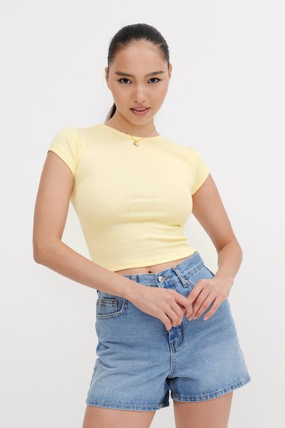 Short Sleeve Basic T-Shirt P1742-L10