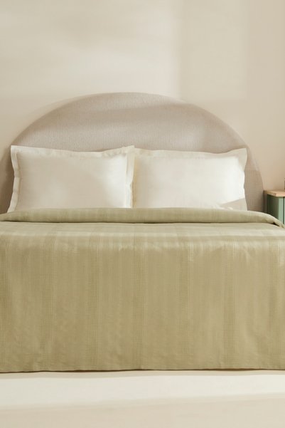 Layna Ecocell Single Single Pique Green