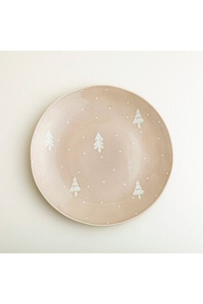 Allarce Serving Plate Mink White Mink/Light Mink