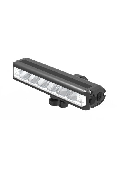 Lumomax BEAM 6 предно светло за велосипед LED лента – 1400 лумени, 6 LED, на полнење, се монтира на управувач