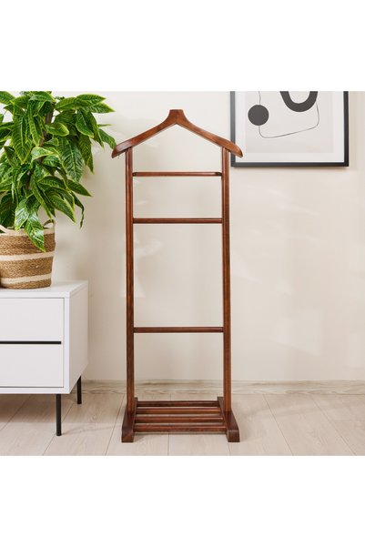 Single Top Mute Butler - Walnut - 120 cm