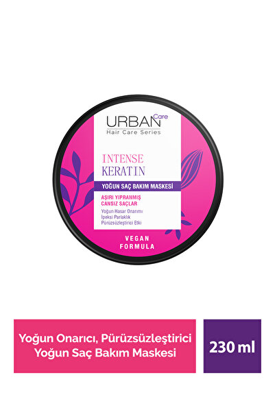 Intense Keratin интензивна маска за нега на екстремно оштетена коса 230 мл-веганска