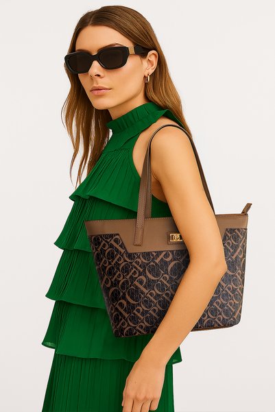 Coffee Women Shoulder Bag 05Po25Y2519