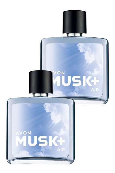Musk Air Men's Perfume Edt 75 Ml. Double Set