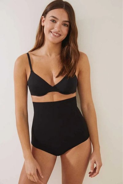 Private Model Laser Slip Abdominal Recovery Laser Sports Corset Non-Marking Black Color
