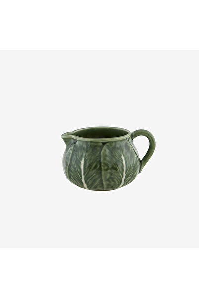 Зелен керамички бокал за млеко Cabbage 130 Mm