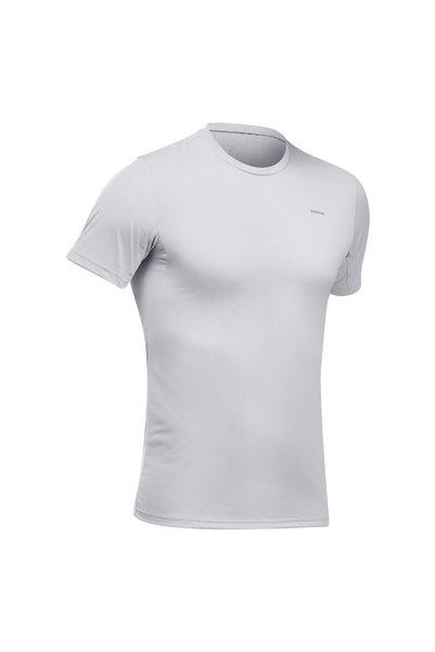 Quechua Men's Outdoor T-Shirt - Light Gray - Mh100