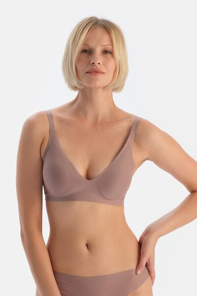 Mink Galia Seamless Bra Without Underwire