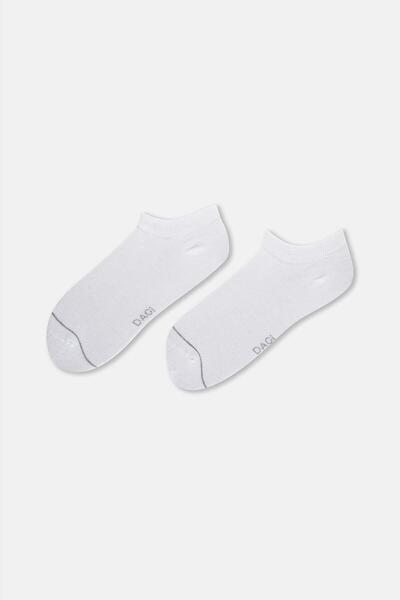 White Women's Bamboo Socks