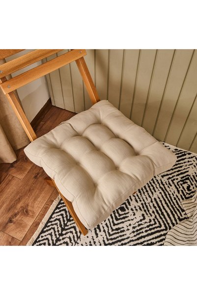 Soft Traum Chair Cushion - Beige - 45X45 cm