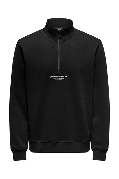 Onscurated Black Men's Sweatshirt 22030922