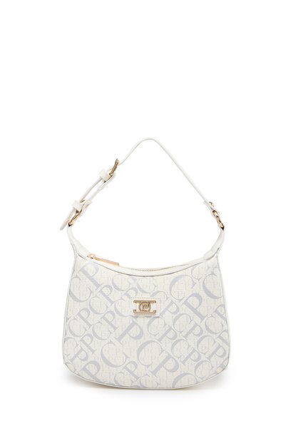 Monogram White Women's Shoulder Bag 05Po25Y2510