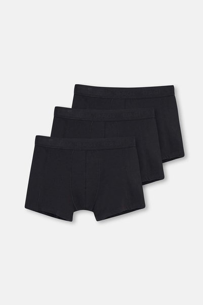 Black Basic Modal 3-Piece Boxer