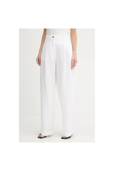 Tencel Linen Wide Leg Pants