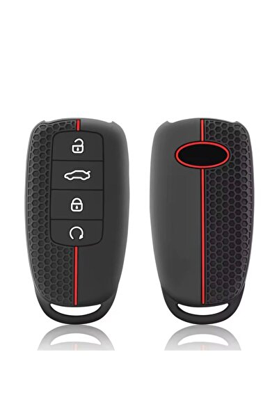Силиконска футрола за клуч за Chery Tiggo 8 Pro Omoda 5 Tiggo 7 Avantgarde, погледнете ја втората слика
