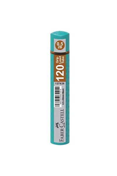 Grip Min 0.5 2b 60mm 120 парчиња тиркизна туба