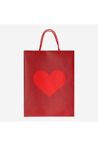 Heart Patterned Gift Bag