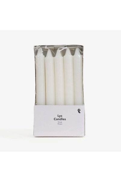 White Candlestick Candle