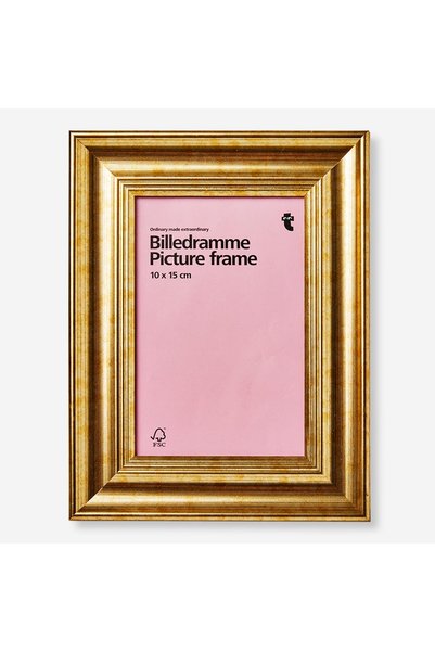 Gold Color Frame 10 cm X 15 cm