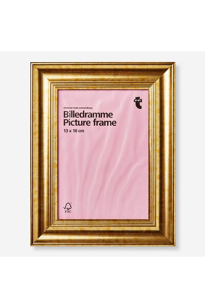 Gold Color Frame 13 cm X 18 cm