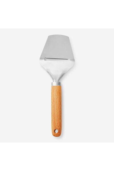 Stainless Steel Cheese Slicer with Beech Handle