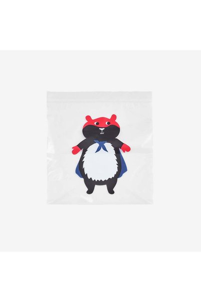 20-Piece Cat Pattern Ziplock Bag