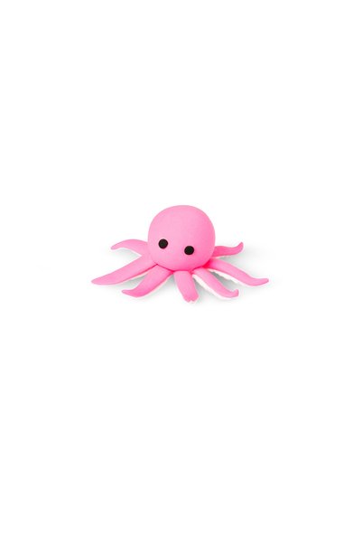 Pink Light Clay Set with Octopus Figure