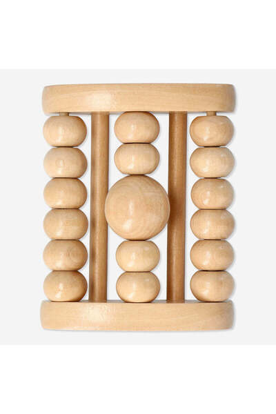 3 Row Foot Massager with Wooden Legs