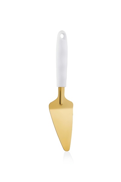 Arow Lux Metal White Gold Chiselled Spatula