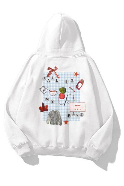 Women's Fall Is My Fave Sweatshirt White