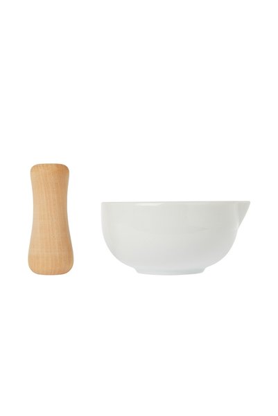 Porcelain Air and Wooden Mallet