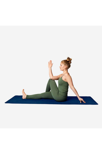 Navy Blue Yoga Mat