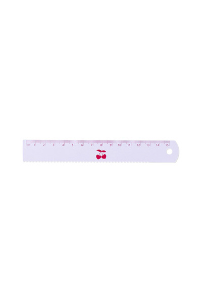 Purple Heart Patterned Ruler