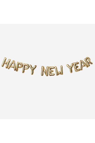 Happy New Year Written Balloon Hanging Ornament