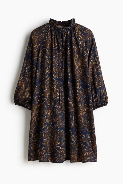 Ruffle Collar Dress