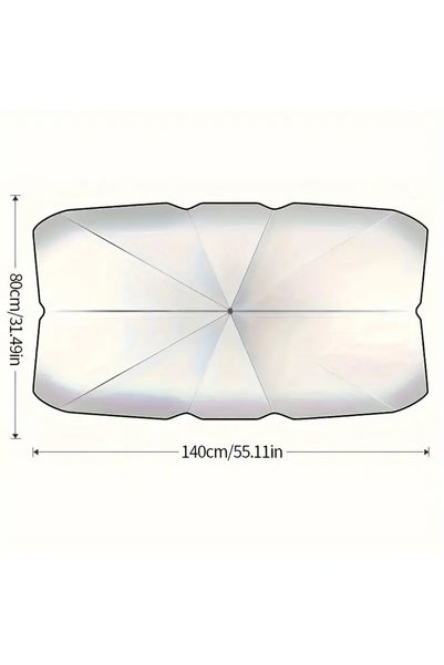 Foldable Car I - Windshield Heat Insulation Suitable for All Vehicles