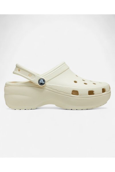 Classic Platform Clog W Women's Cream Slippers 2067502Y2