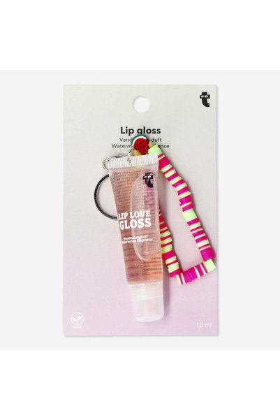 Transparent Lip Gloss with Watermelon Scent