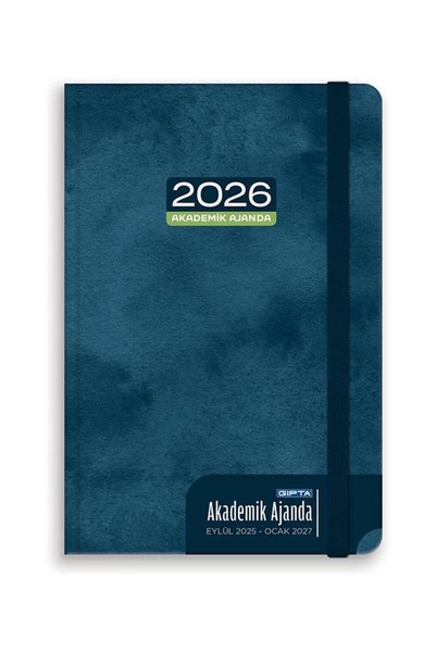 2025 September-2026 December Stitched Academic Agenda 17X24 cm Model-12