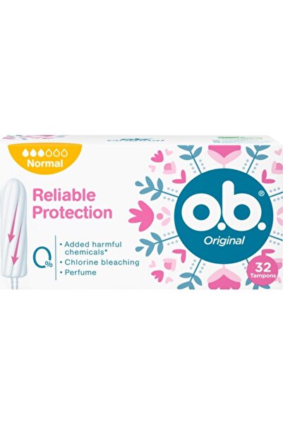 Ob Tampon Original Normal 32-пакување