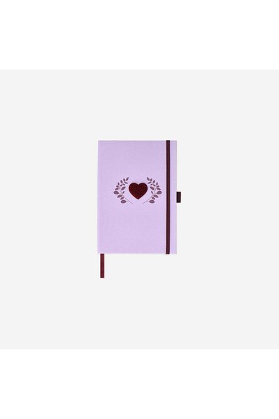 Purple Undated A5 Planner Notebook