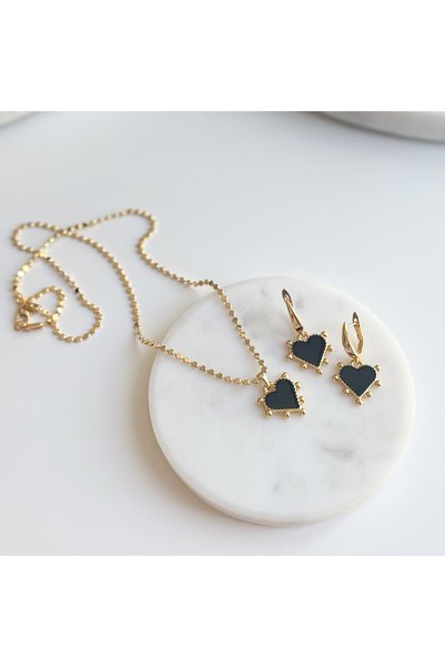 Bead Chain Necklace Kupe Set